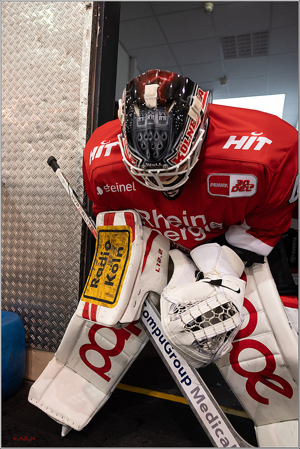 PENNY DEL 1. Testspiel Koelner Haie - Loewen Frankfurt; Koeln, 27.08.2023